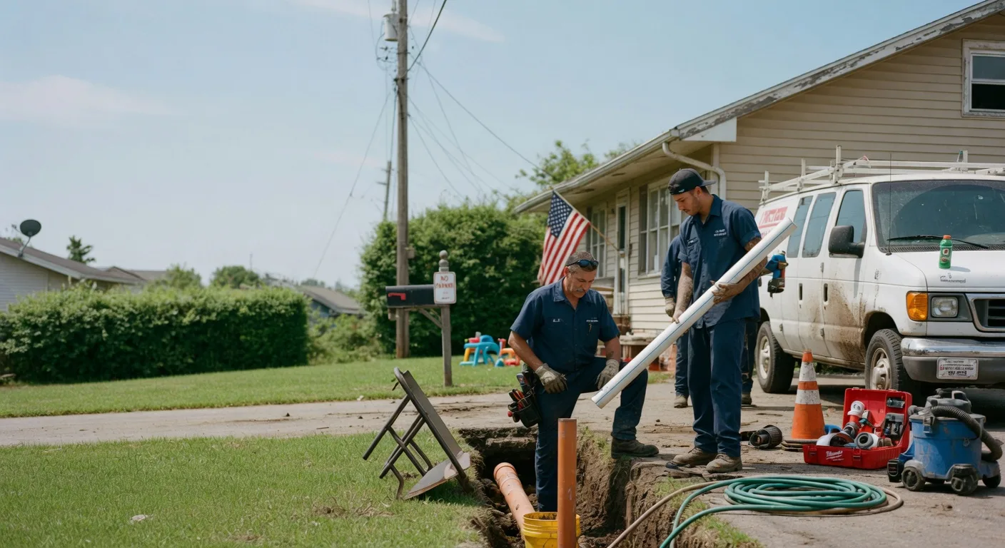 Drain Cleaning in Mccune, KS near me